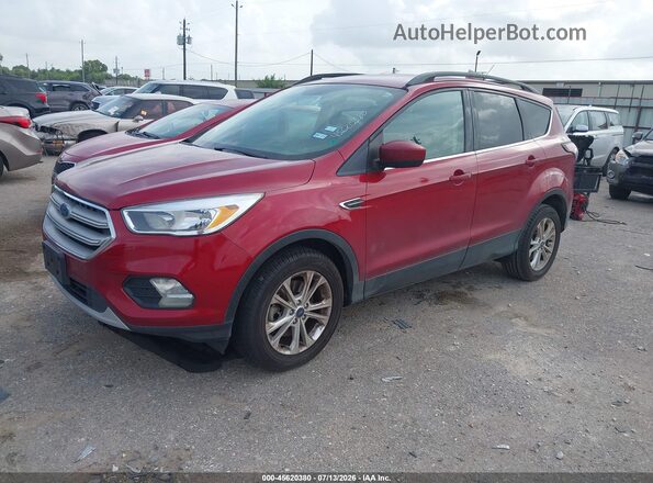 1FMCU9GD2JUC78290 2018 FORD ESCAPE Red Vista tres cuartos delantera izquierda