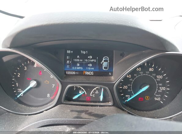 1FMCU9GD2JUC78290 2018 FORD ESCAPE Red Vista de los asientos traseros