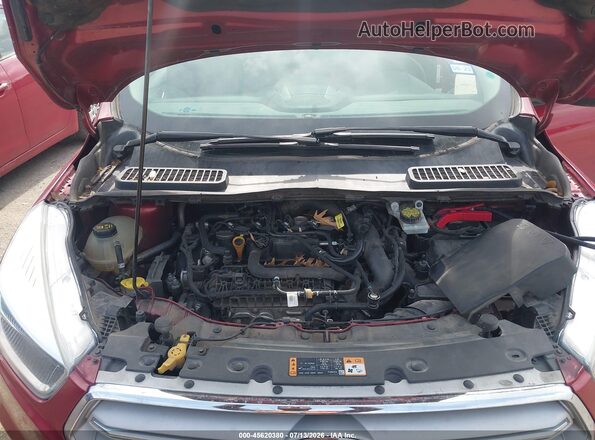 1FMCU9GD2JUC78290 2018 FORD ESCAPE Red Vista trasera