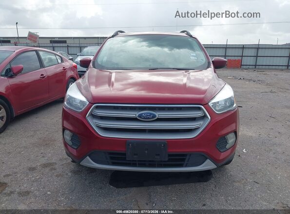 1FMCU9GD2JUC78290 2018 FORD ESCAPE Red Vista del cuadro de instrumentos