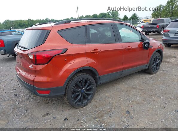 1FMCU9GD2KUA07957 2019 FORD ESCAPE Orange Задня права чверть