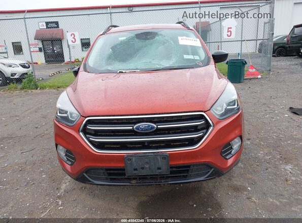 1FMCU9GD2KUA07957 2019 FORD ESCAPE Orange Вид щитка приладів