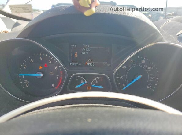1FMCU9GD2KUA23236 2019 FORD ESCAPE White Widok zestawu wskaźników
