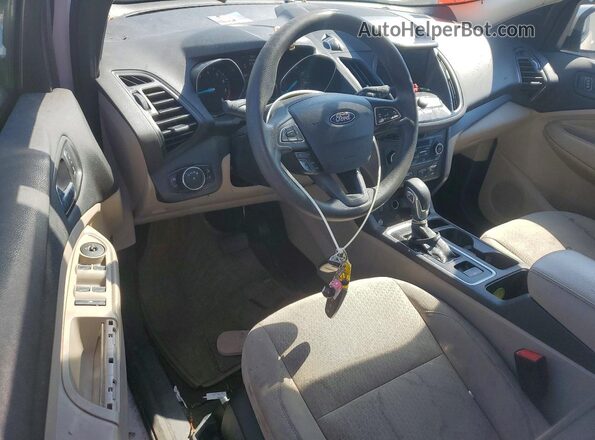 1FMCU9GD2KUA23236 2019 FORD ESCAPE White Widok deski rozdzielczej