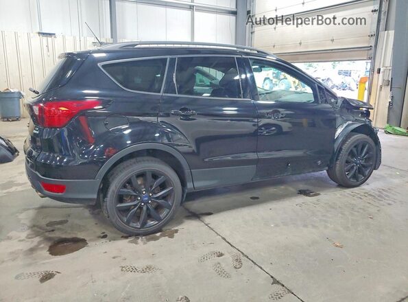 1FMCU9GD2KUA54681 2019 FORD ESCAPE Black Tył prawy