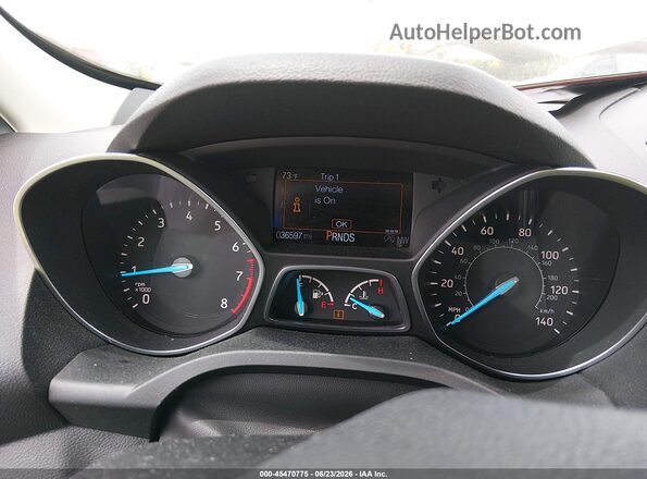 1FMCU9GD2KUA65812 2019 FORD ESCAPE Серебряный Вид задних сидений