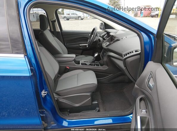 1FMCU9GD2KUA72730 2019 FORD ESCAPE Blue Вид салону спереду