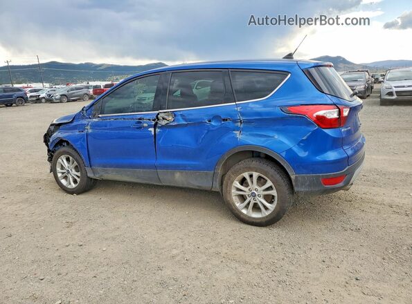 1FMCU9GD2KUB09078 2019 FORD ESCAPE Blue Trasero izquierdo