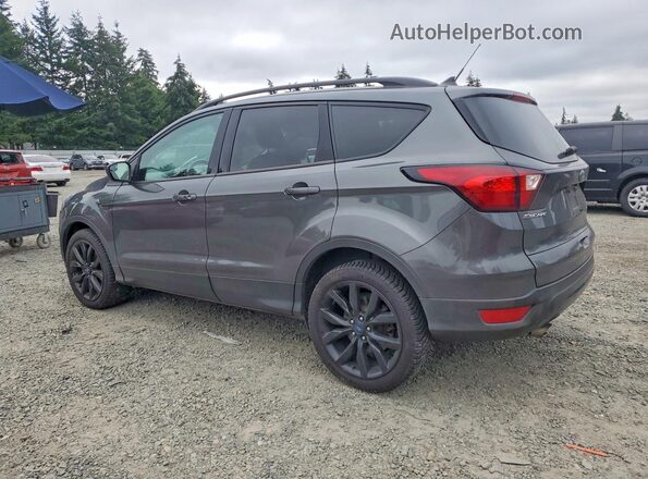 1FMCU9GD2KUB09954 2019 FORD ESCAPE Gray Rear left