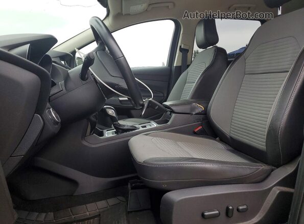 1FMCU9GD2KUB09954 2019 FORD ESCAPE Gray Front interior view