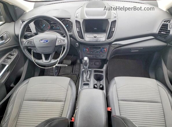 1FMCU9GD2KUB09954 2019 FORD ESCAPE Gray Dashboard view