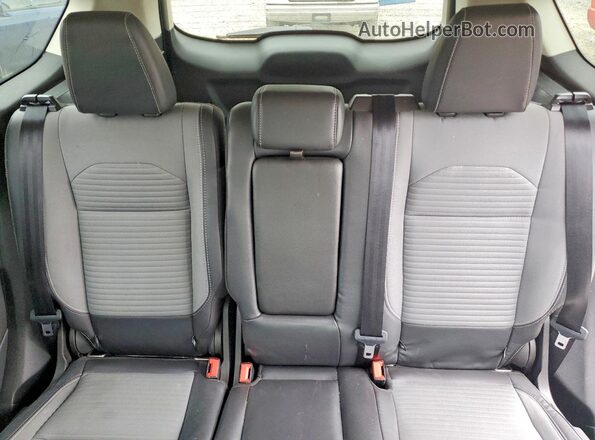 1FMCU9GD2KUB09954 2019 FORD ESCAPE Gray Rear seats view