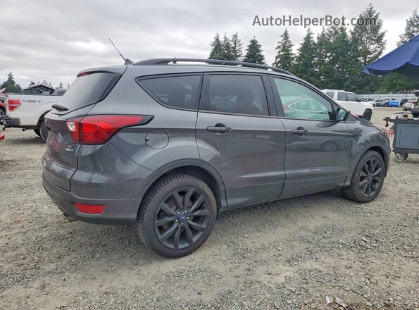 1FMCU9GD2KUB09954 2019 FORD ESCAPE Gray Rear right