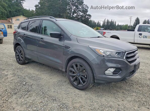 1FMCU9GD2KUB09954 2019 FORD ESCAPE Gray Front right