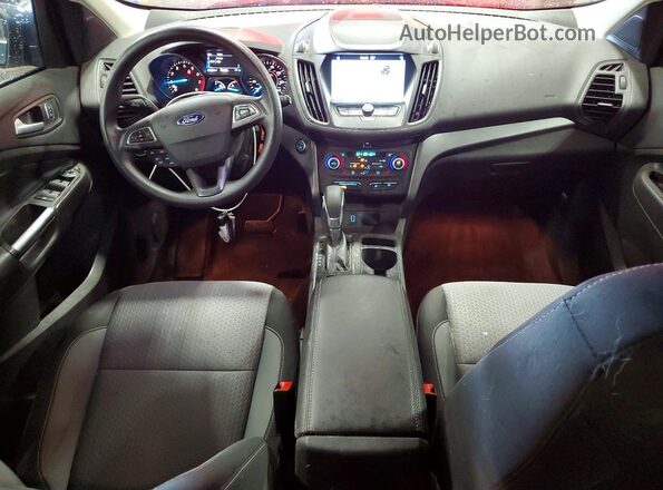 1FMCU9GD2KUC04532 2019 FORD ESCAPE Blue Widok deski rozdzielczej