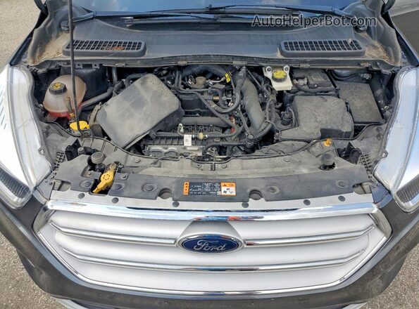 1FMCU9GD2KUC37000 2019 FORD ESCAPE Gray Widok komory silnika