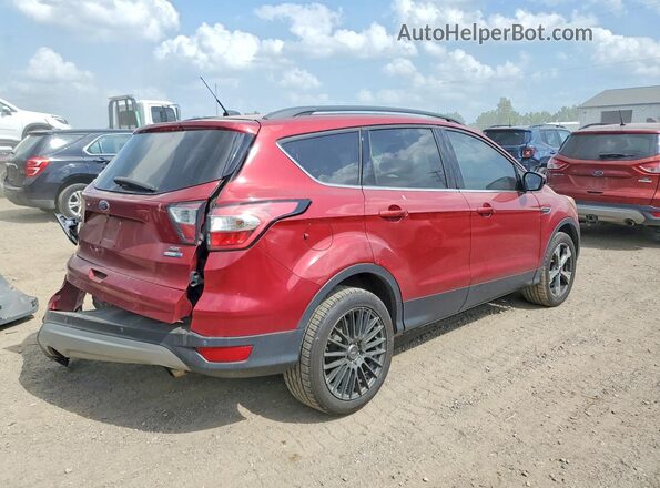 1FMCU9GD3HUA22329 2017 FORD ESCAPE Burgundy Rear right