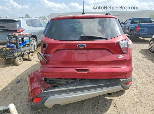 1FMCU9GD3HUA22329 2017 FORD ESCAPE Burgundy Rear view