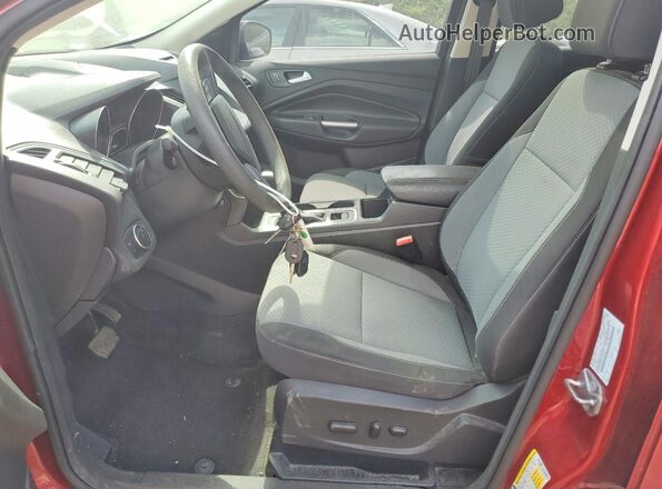 1FMCU9GD3HUA22329 2017 FORD ESCAPE Burgundy Front interior view