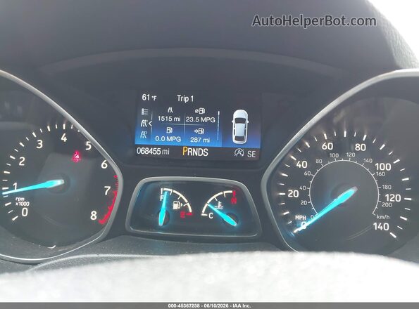 1FMCU9GD3HUA30222 2017 FORD ESCAPE Blue Вид задніх сидінь