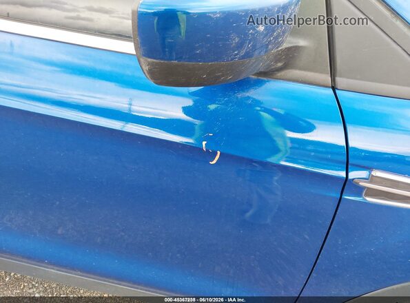 1FMCU9GD3HUA30222 2017 FORD ESCAPE Blue Вид щитка приладів