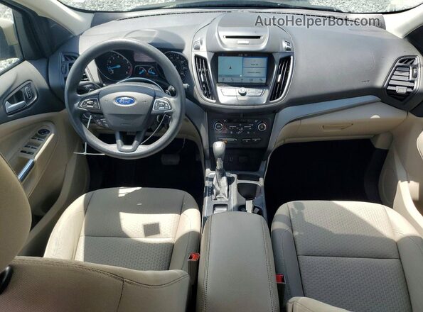 1FMCU9GD3HUA47618 2017 FORD ESCAPE Beige წინა პანელის ხედი