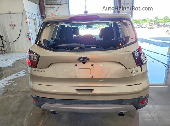 1FMCU9GD3HUA67481 2017 FORD ESCAPE Beige Вид ззаду