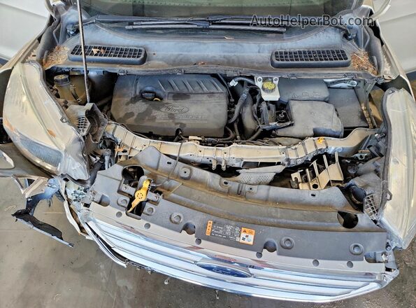 1FMCU9GD3HUA67481 2017 FORD ESCAPE Beige Вид задньої частини салону