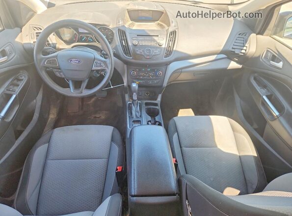 1FMCU9GD3HUB25654 2017 FORD ESCAPE Black Առջևի վահանակի տեսք