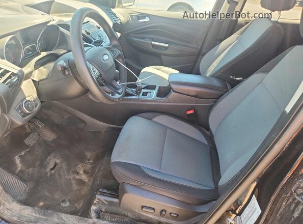 1FMCU9GD3HUB25654 2017 FORD ESCAPE Black Սալոնի դիմացի տեսք