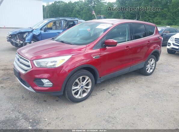 1FMCU9GD3HUB82761 2017 FORD ESCAPE Red Przód lewy
