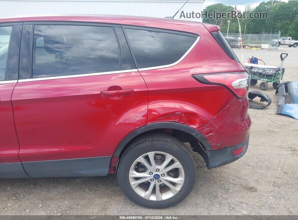 1FMCU9GD3HUB82761 2017 FORD ESCAPE Red Widok z przodu