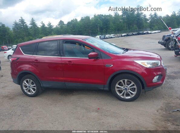 1FMCU9GD3HUB82761 2017 FORD ESCAPE Red Widok wnętrza 360 stopni