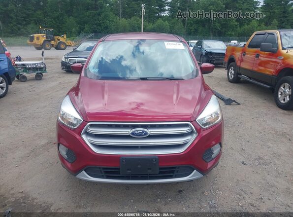 1FMCU9GD3HUB82761 2017 FORD ESCAPE Red Widok wnętrza z tyłu