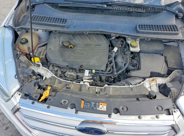 1FMCU9GD3HUC57619 2017 FORD ESCAPE White Vista del compartimento del motor