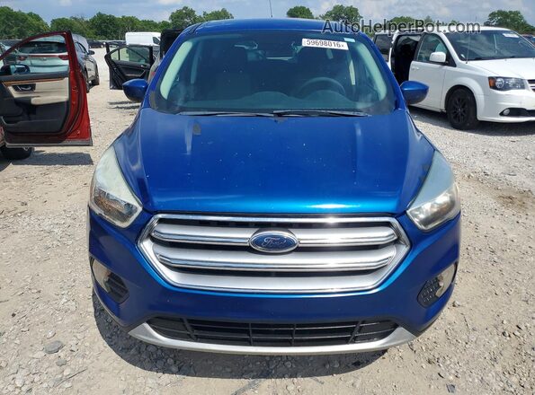 1FMCU9GD3HUC75747 2017 FORD ESCAPE Blue Вид спереду