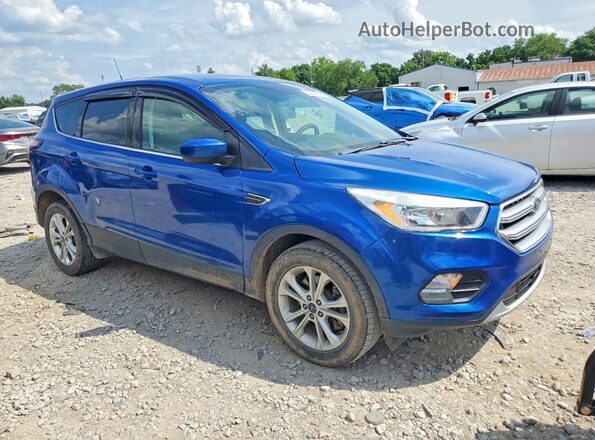 1FMCU9GD3HUC75747 2017 FORD ESCAPE Blue Передня права чверть