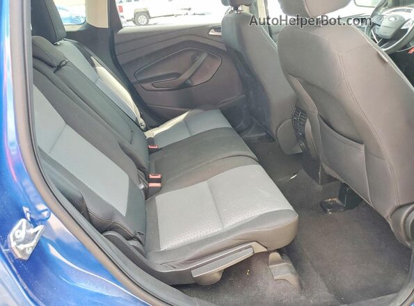 1FMCU9GD3HUC75747 2017 FORD ESCAPE Blue Вид задньої частини салону