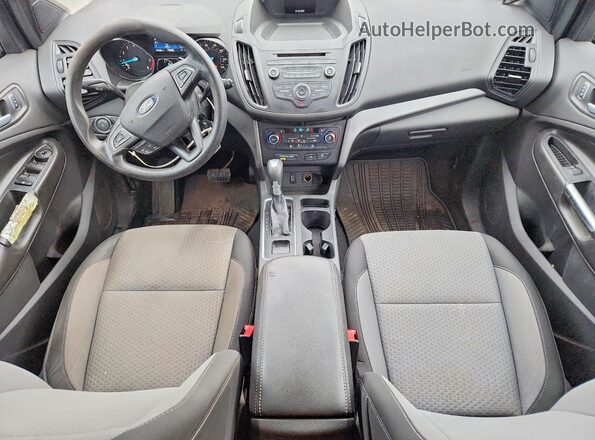 1FMCU9GD3HUC98381 2017 FORD ESCAPE Silver Widok deski rozdzielczej