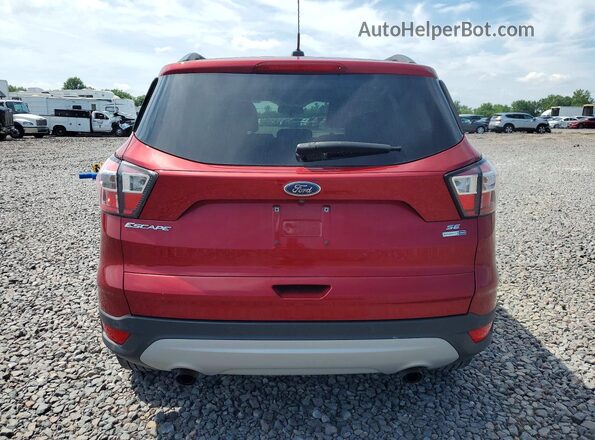 1FMCU9GD3HUD06365 2017 FORD ESCAPE Red Widok z tyłu