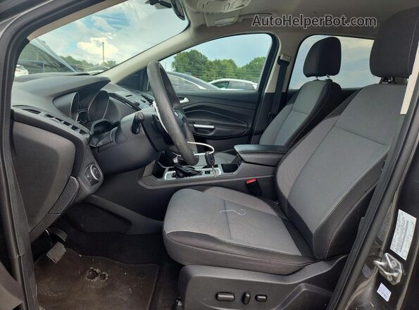 1FMCU9GD3HUD94317 2017 FORD ESCAPE Gray Vista interior delantera