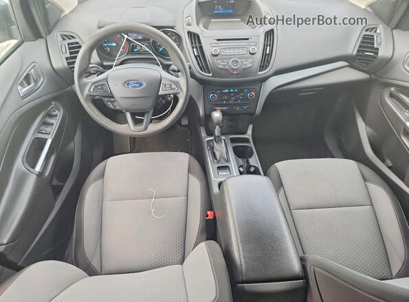 1FMCU9GD3HUD94317 2017 FORD ESCAPE Gray Vista del salpicadero