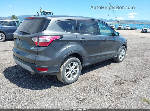 1FMCU9GD3HUE18566 2017 FORD ESCAPE Gray Задня права чверть