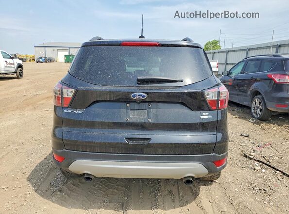 1FMCU9GD3JUA29691 2018 FORD ESCAPE Черный Вид сзади