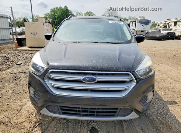 1FMCU9GD3JUA29691 2018 FORD ESCAPE Черный Вид спереди