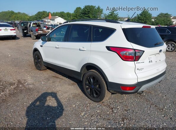 1FMCU9GD3JUB19309 2018 FORD ESCAPE White Rear left