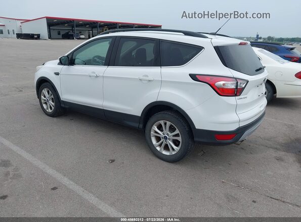 1FMCU9GD3JUB73080 2018 FORD ESCAPE Белый Задняя левая четверть