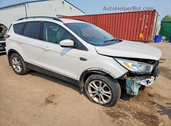 1FMCU9GD3JUC50613 2018 FORD ESCAPE White Front right