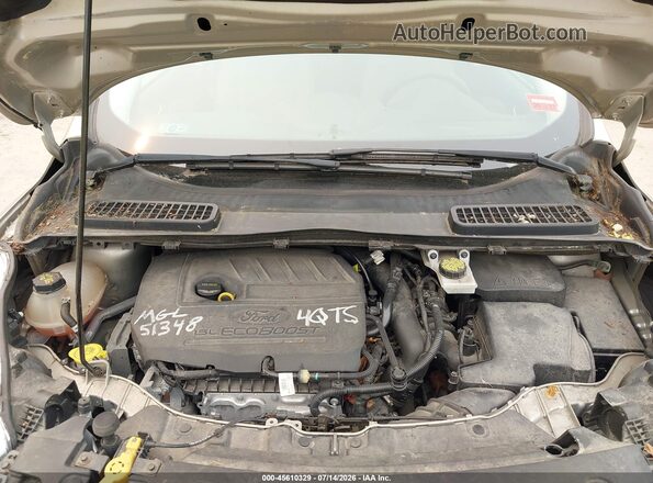 1FMCU9GD3JUC83708 2018 FORD ESCAPE Tan უკანა ხედი