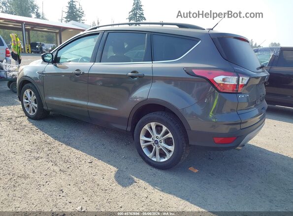 1FMCU9GD3JUC90867 2018 FORD ESCAPE Gray Trasero izquierdo
